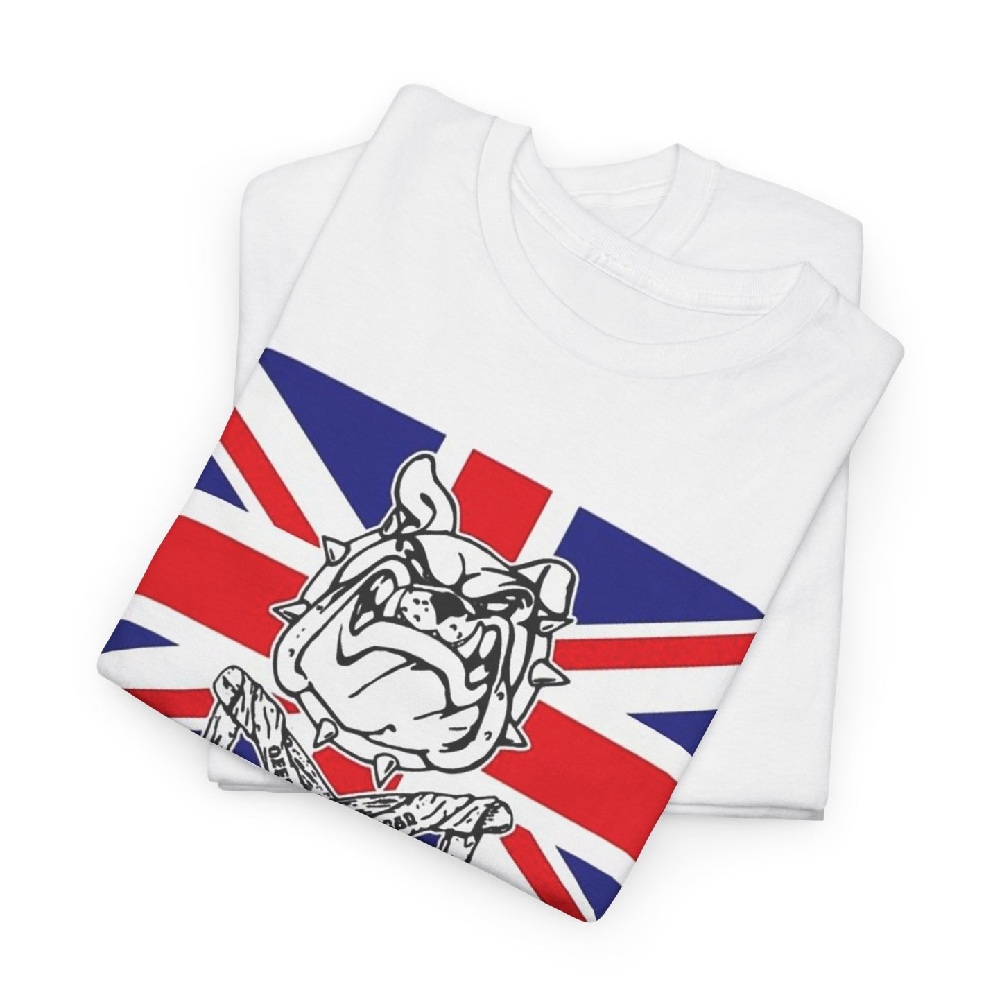 Raise your colours. British Bulldog.
