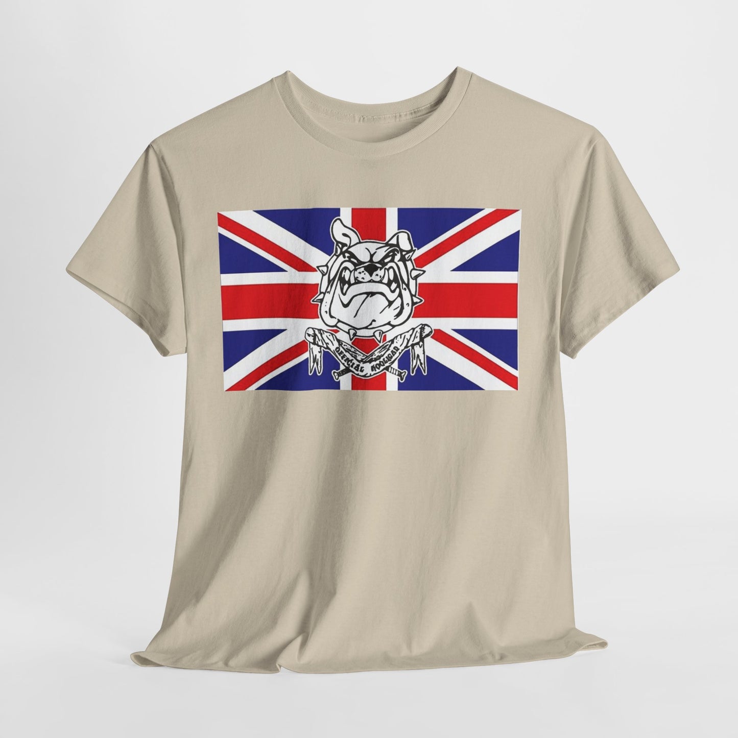 Raise your colours. British Bulldog.