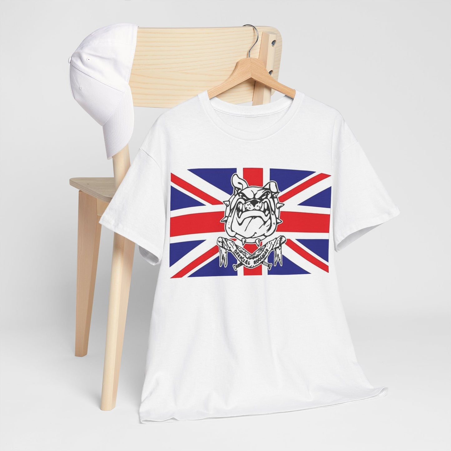 Raise your colours. British Bulldog.