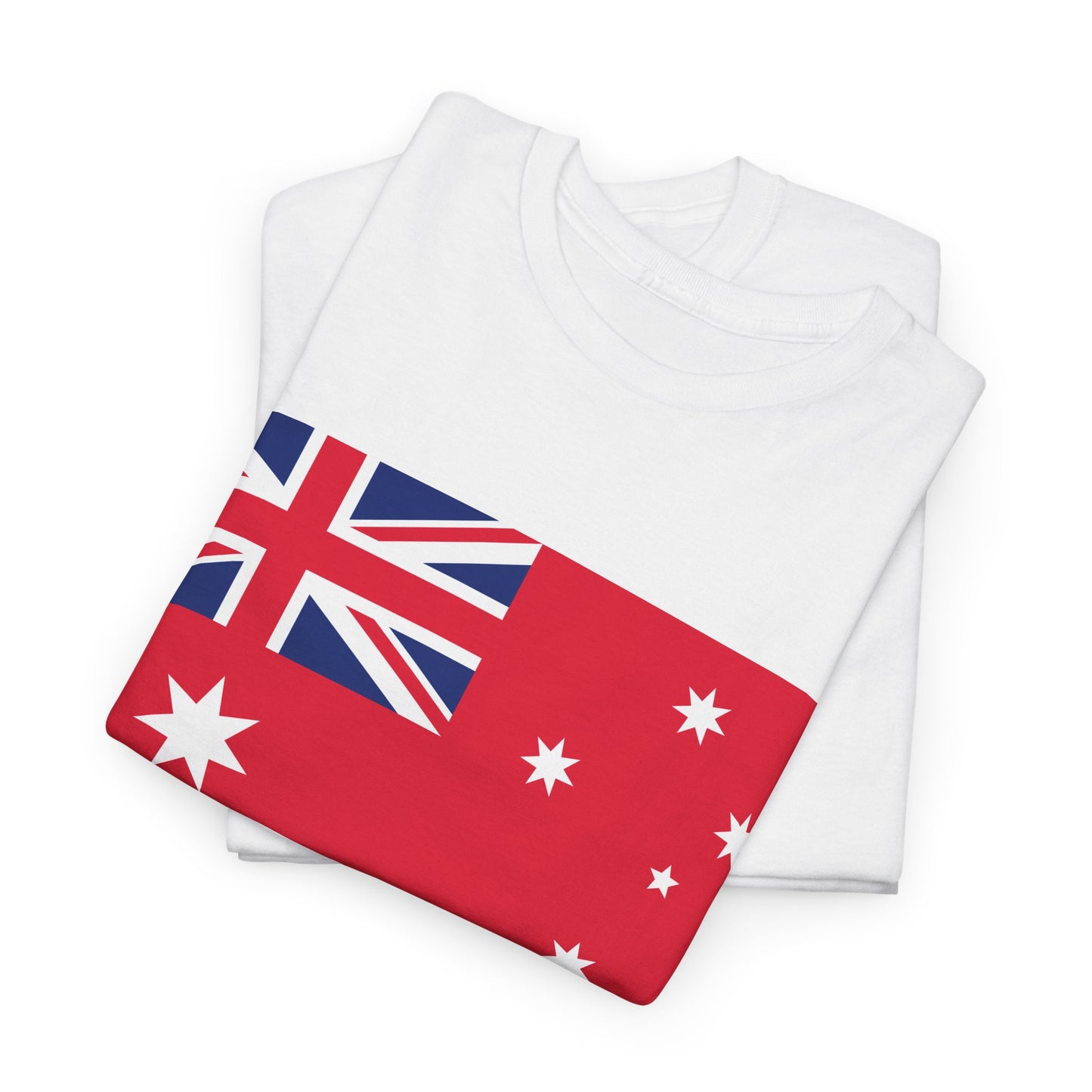 Raise your colours. Australia red ensign.