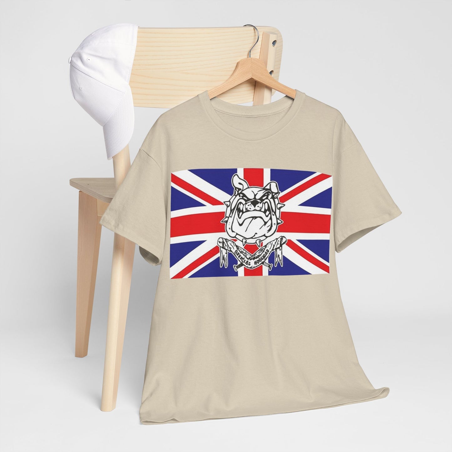 Raise your colours. British Bulldog.