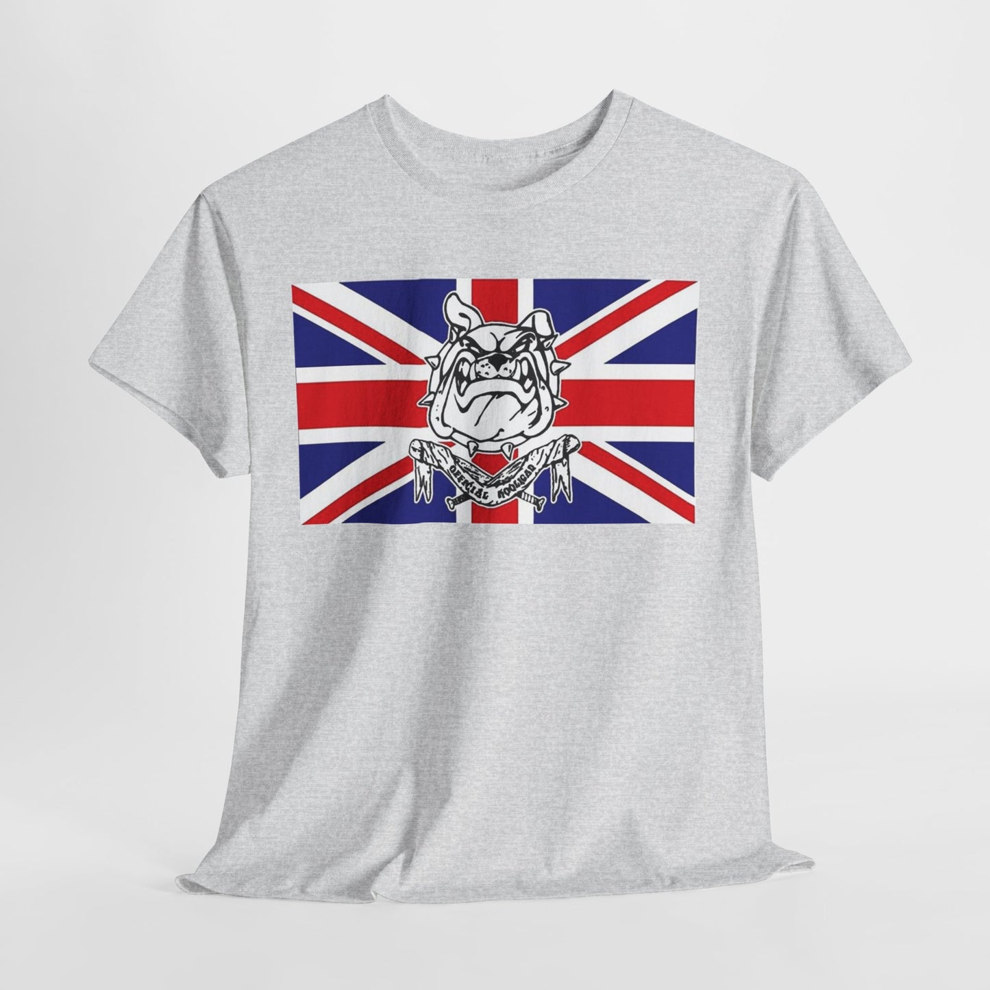 Raise your colours. British Bulldog.