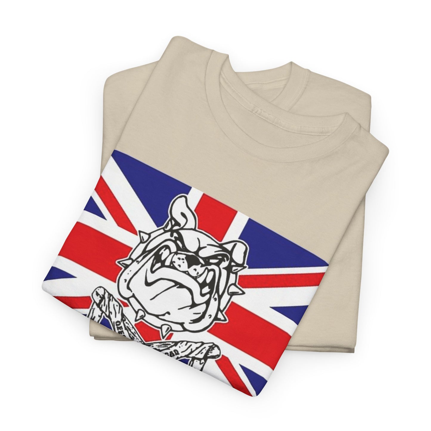 Raise your colours. British Bulldog.