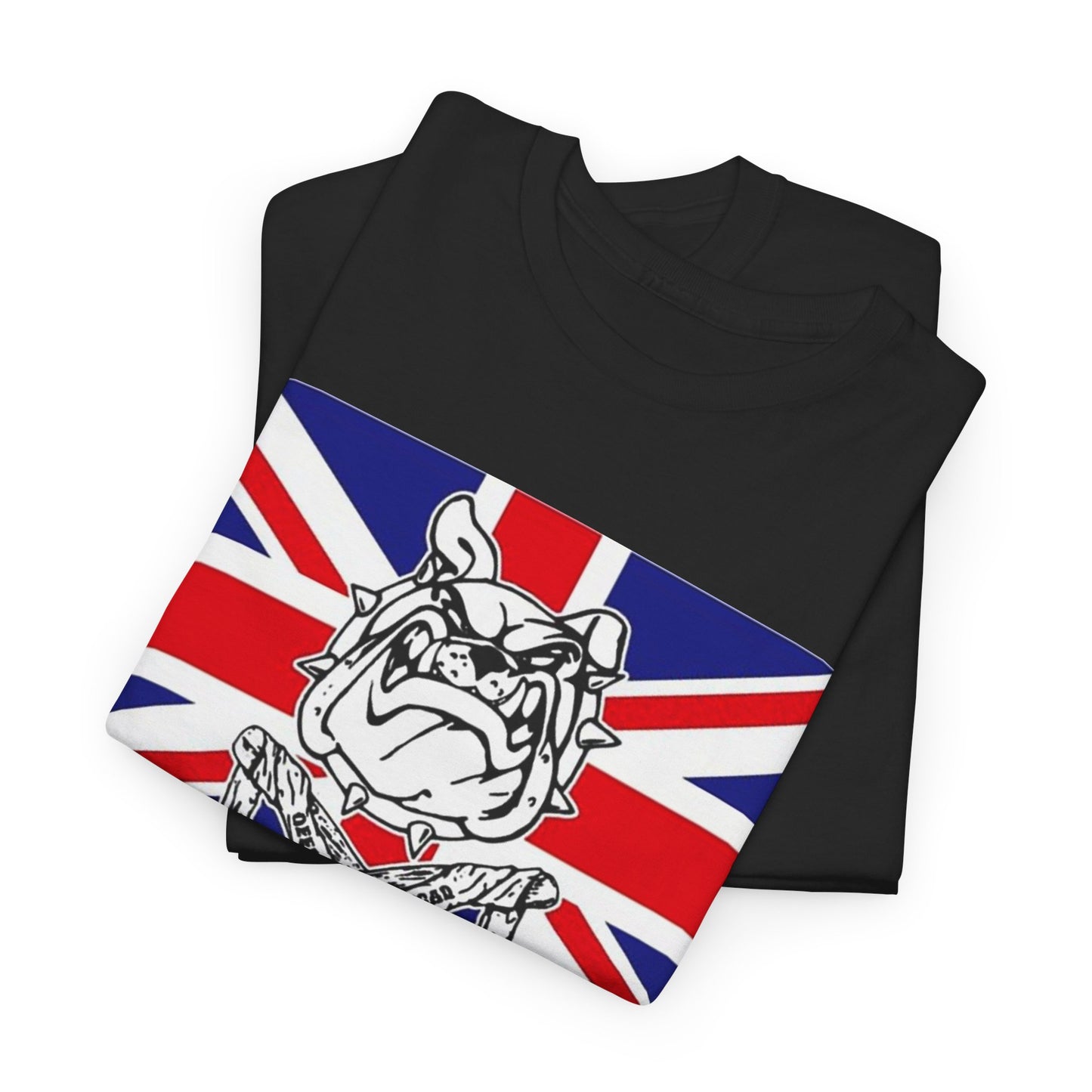 Raise your colours. British Bulldog.